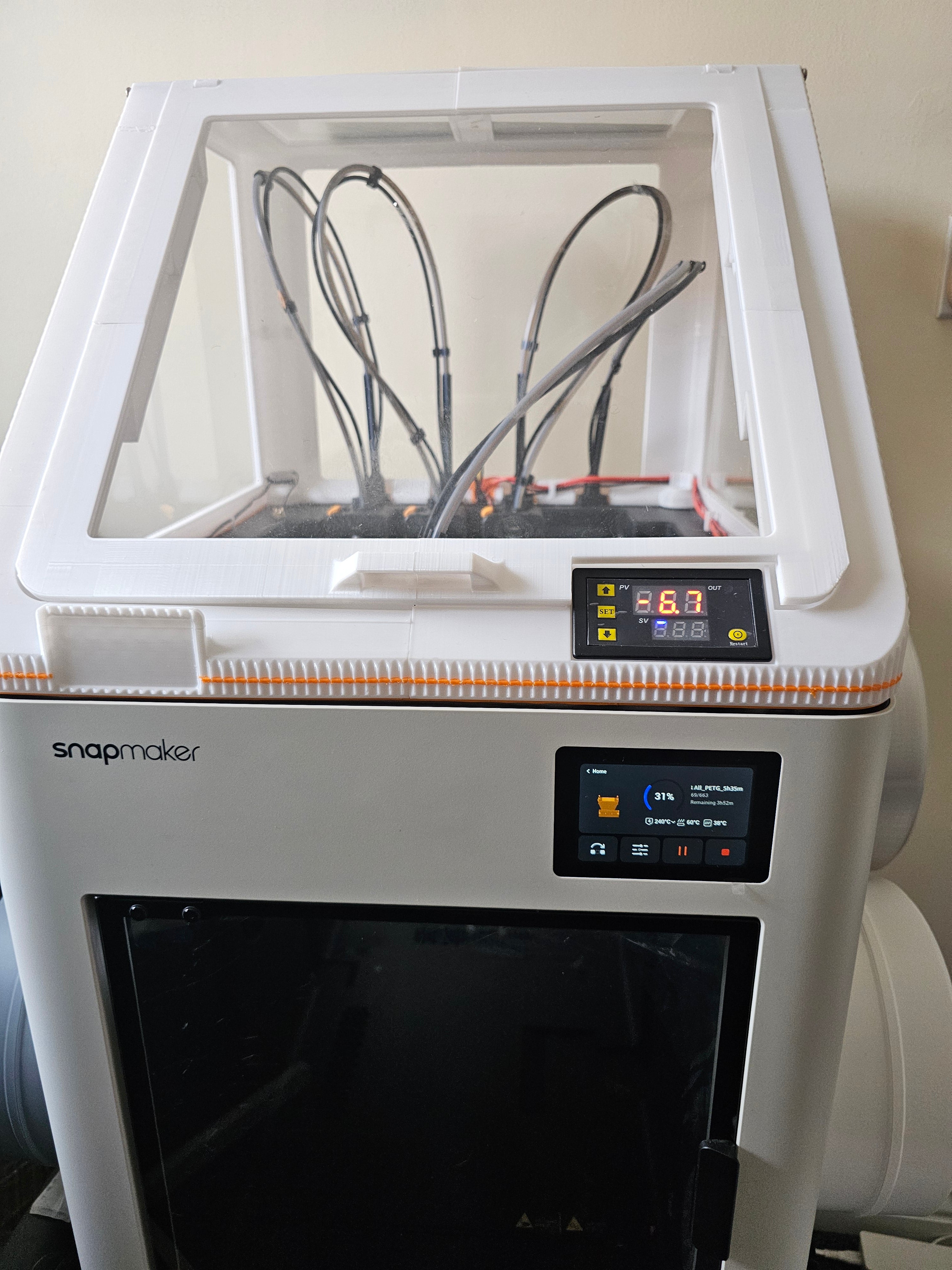VentCore – Filtration & Chamber Heating System for Snapmaker U1